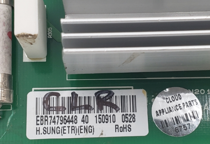 Genuine LG Refrigerator Control EBR74796448 Same Day Shipping & 60 Days Warranty
