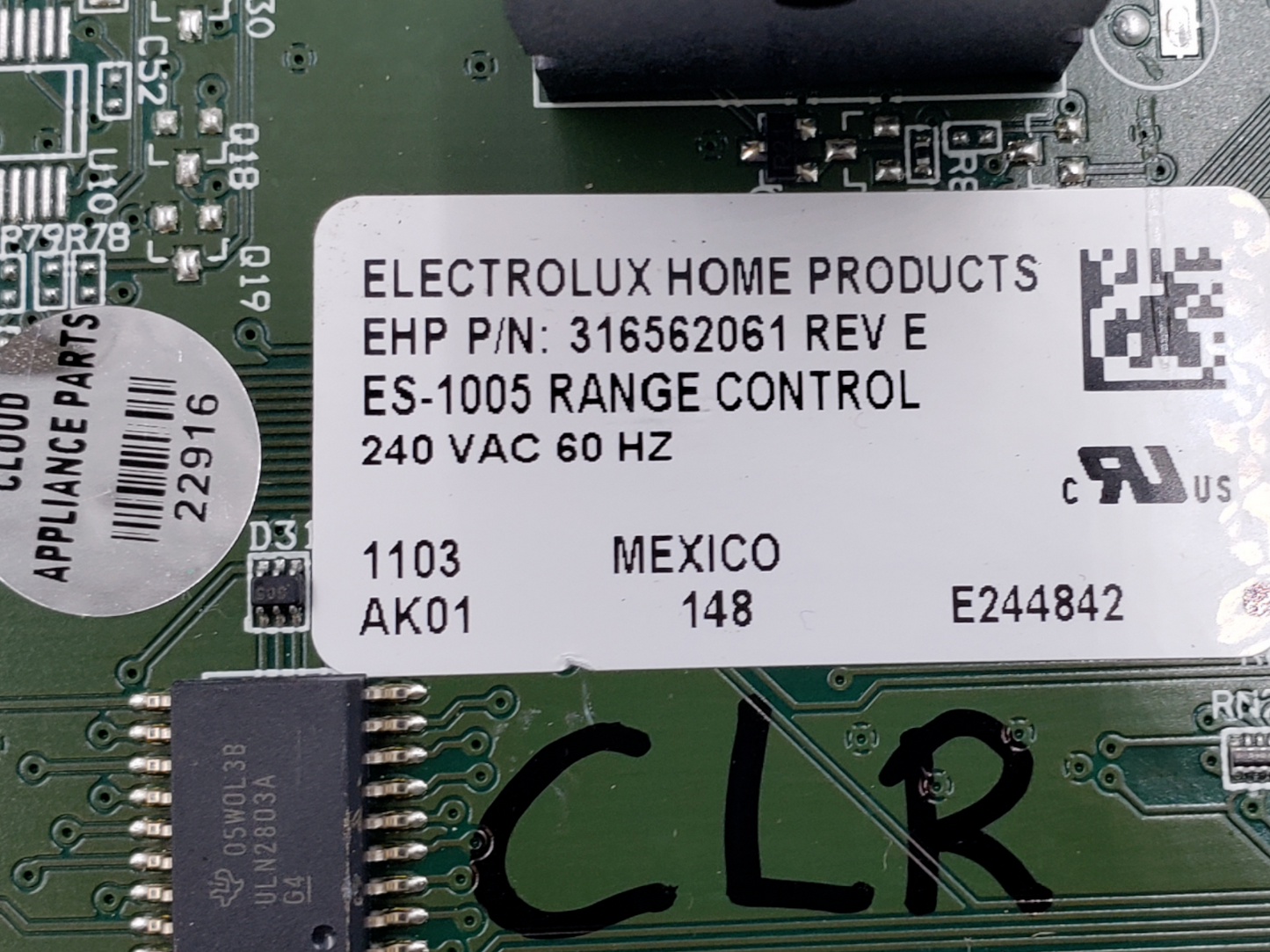 OEM Frigidaire Range Control Board 316562061 **Same Day Ship & 60 Days Warranty*
