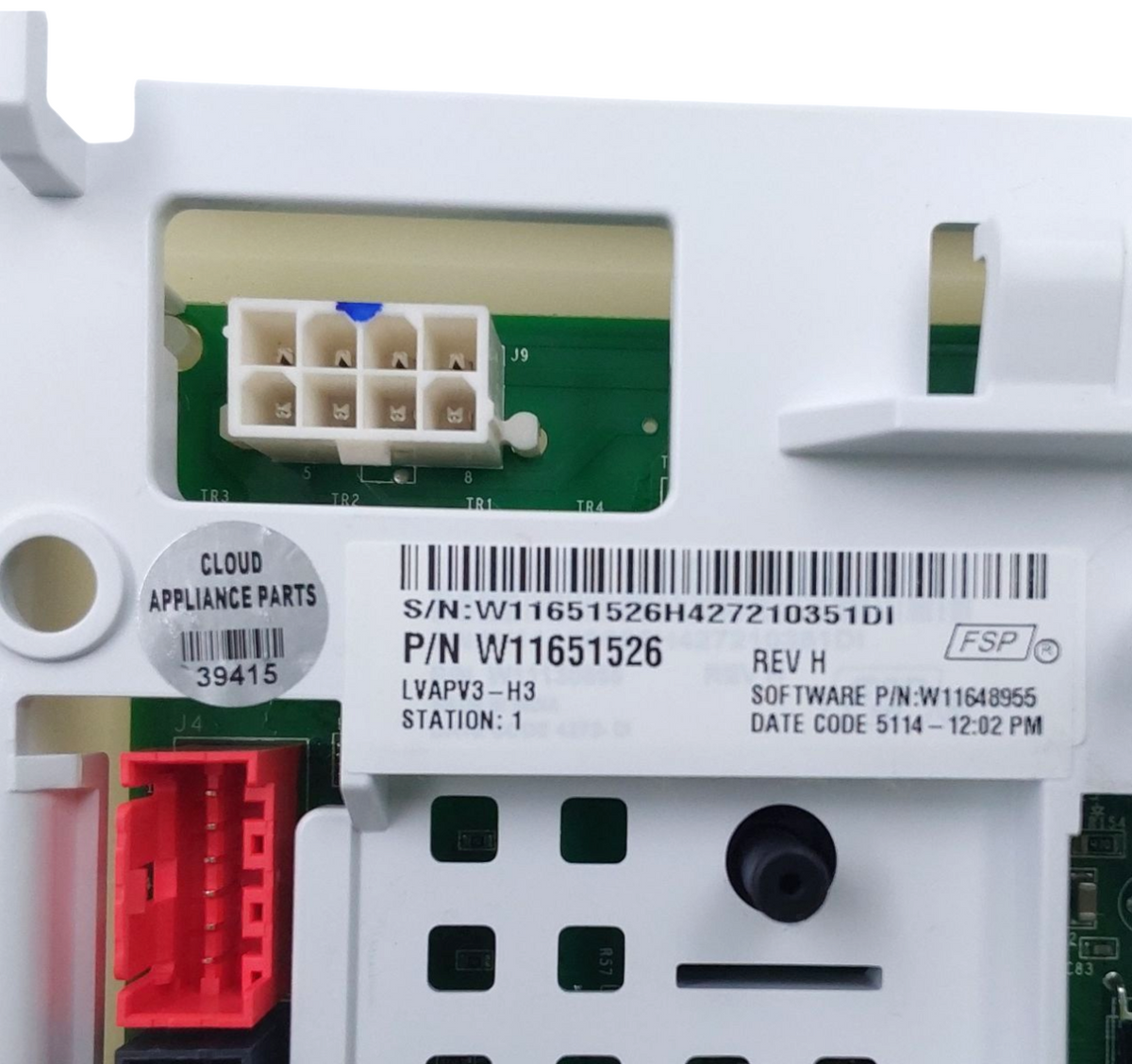 Whirlpool OEM  Washer Control Board W11651526 *Same Day Ship & 60 Days Warranty*
