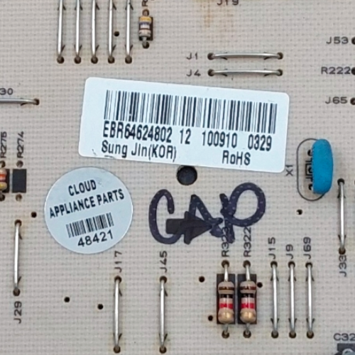 Genuine LG Range Control Board EBR64624802 Same Day Shipping & 60 Days Warranty*
