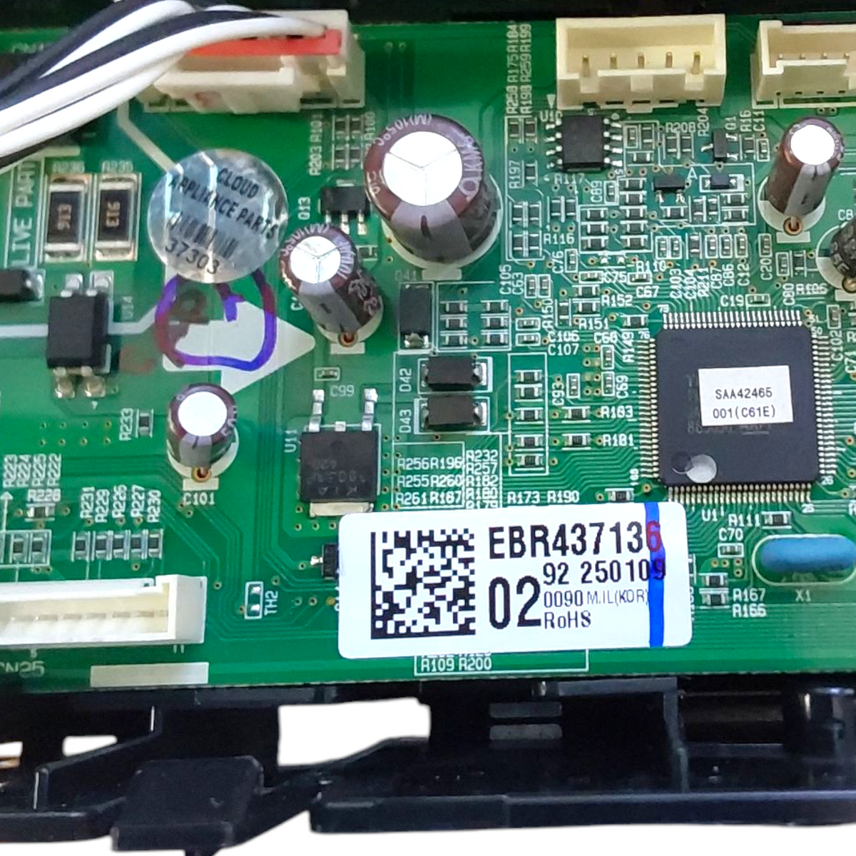 New LG Range Control Panel EBR43713602  **Same Day Shipping & 60 Days Warranty**