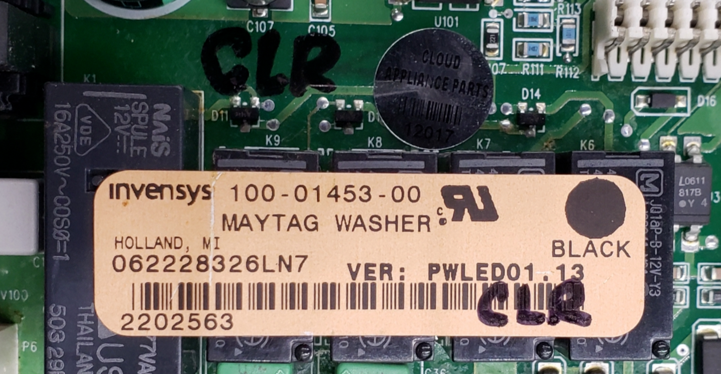 Genuine Maytag Washer Control Board 2202563 Same Day Shipping & 60 Days Warranty