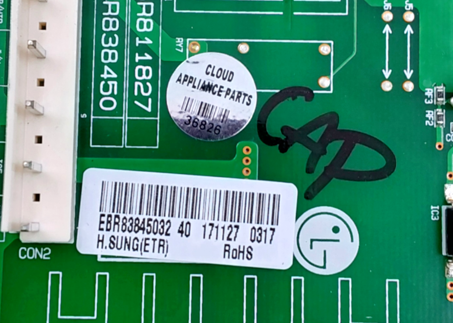Genuine LG Fridge Control Board EBR83845032 Same Day Shipping & 60 Days Warranty