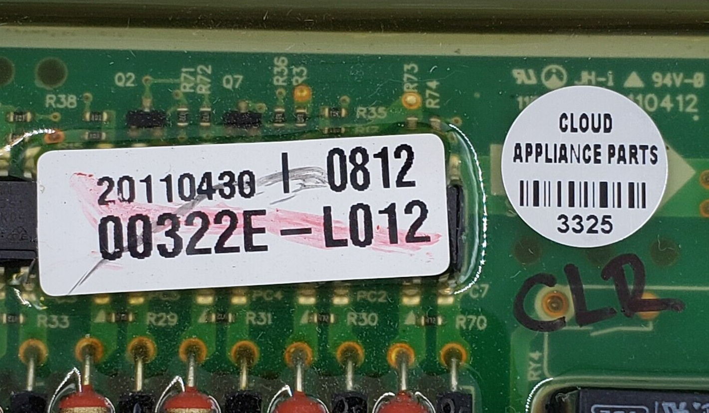 Genuine Samsung Dryer Control Board DC92-00322E Same Day Ship & 60 Days Warranty