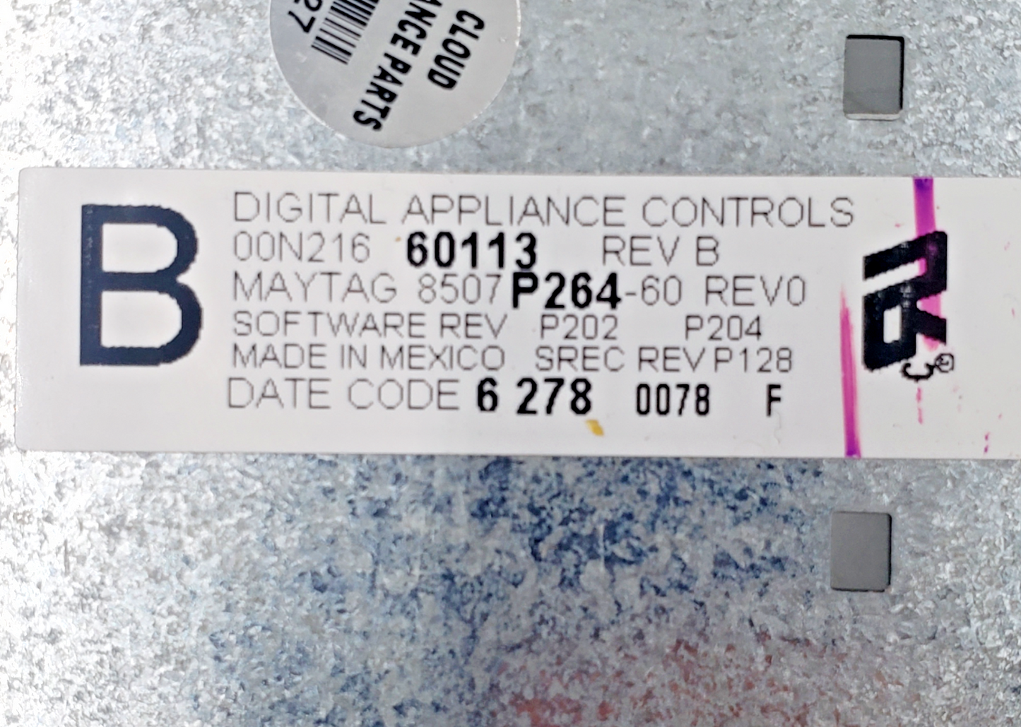 OEM Whirlpool Oven Control Board 8507P264-60 *Same Day Ship & 60 Days Warranty**