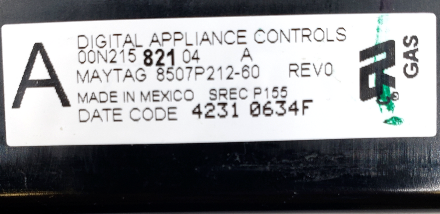 OEM Whirlpool Range Control Board 8507P212-60 *Same Day Ship & 60 Days Warranty*