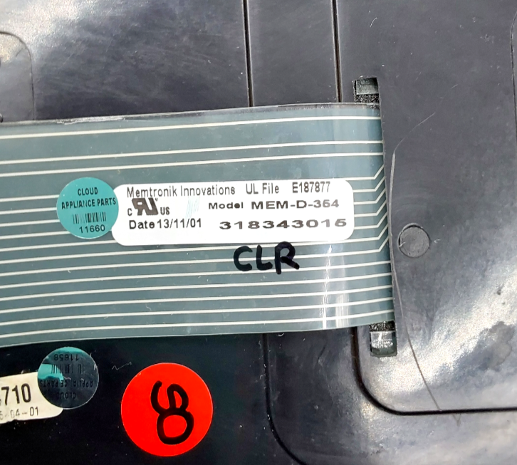 Genuine Frigidaire Oven Control Panel 318343015 Same Day Ship & 60 Days Warranty