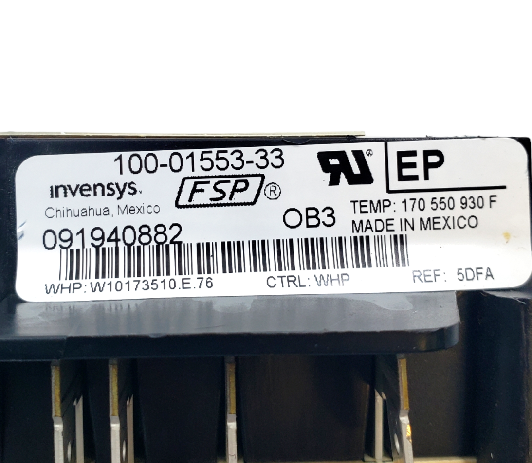 Genuine Whirlpool Range Control Board W10173510 Same Day Ship & 60 Days Warranty