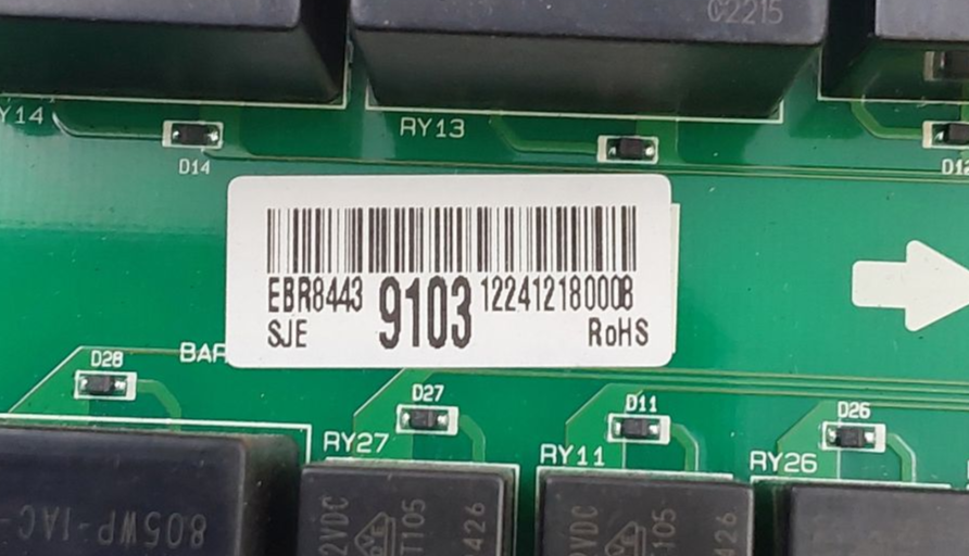 LG New Range Control Board EBR84439103 ***Same Day Shipping & 60 Days Warranty**