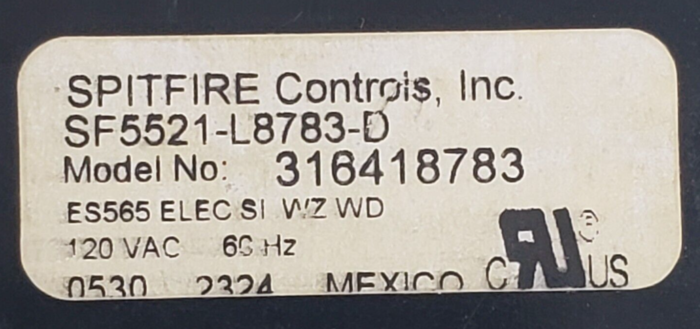 Genuine Frigidaire Range Control 316418783 Same Day Shipping & 60 Days Warranty*