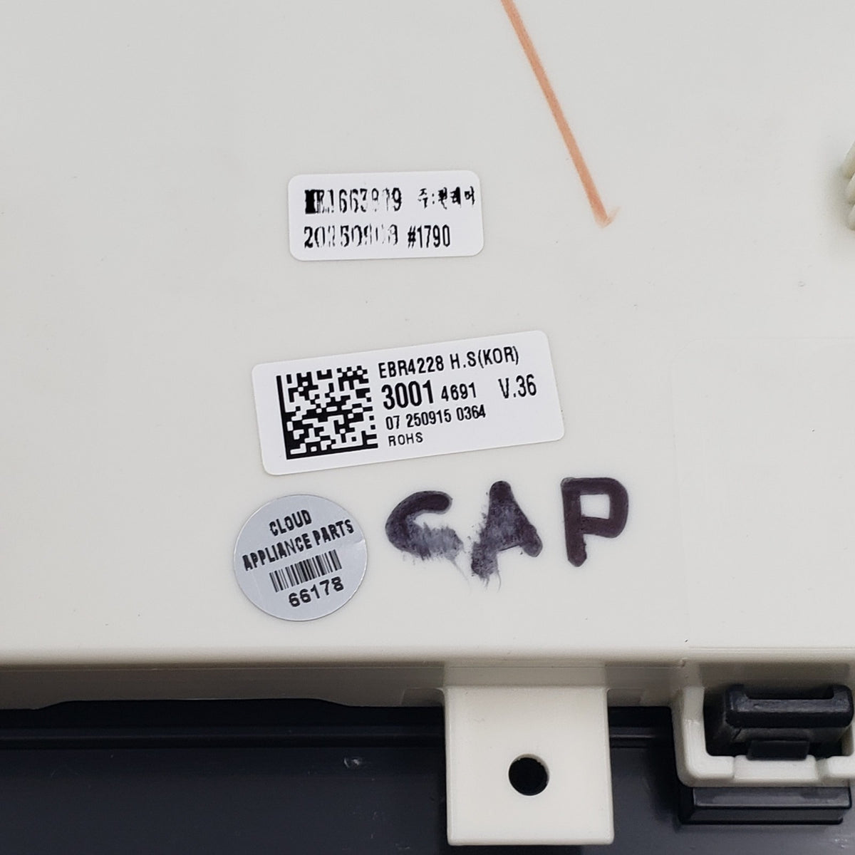 LG New Dryer Control Panel EBR42283001 **Same Day Shipping & 60 Days Warranty***
