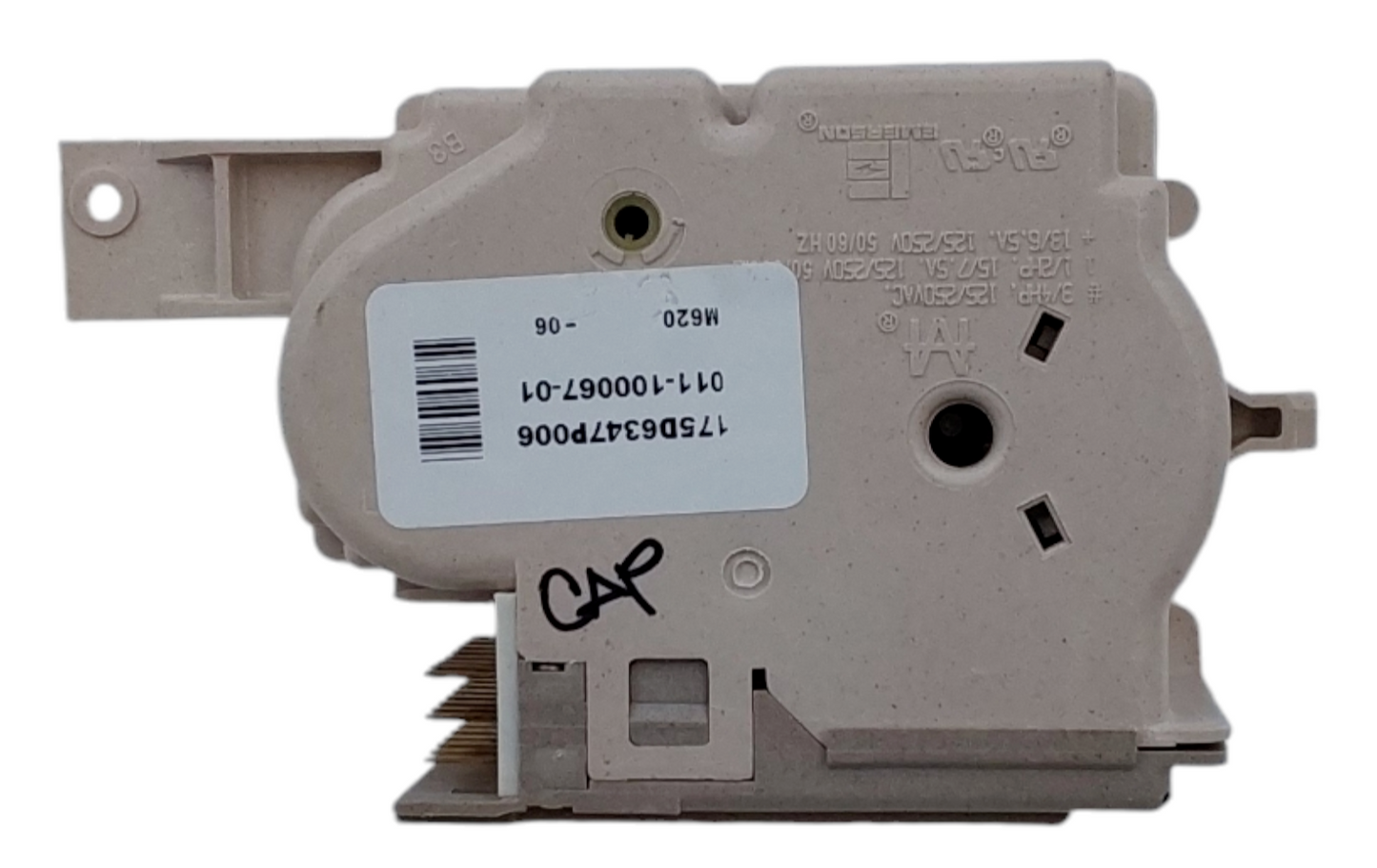 Genuine GE Washer Timer Control 175D6347P006 Same Day Ship & 60 Days Warranty***