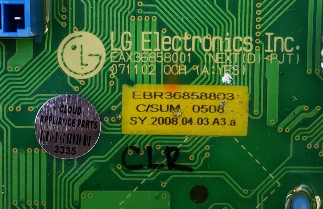Genuine LG Dryer Control Board EBR36858803 Same Day Shipping & 60 Days Warranty*