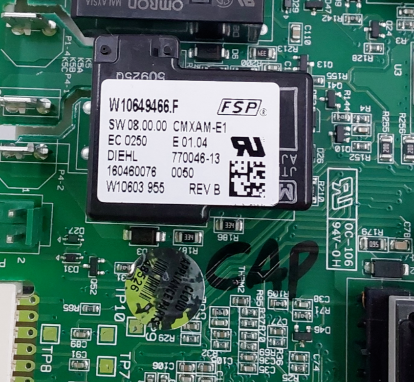Genuine Whirlpool Oven Control Board W10649466 Same Day Ship & 60 Days Warranty*