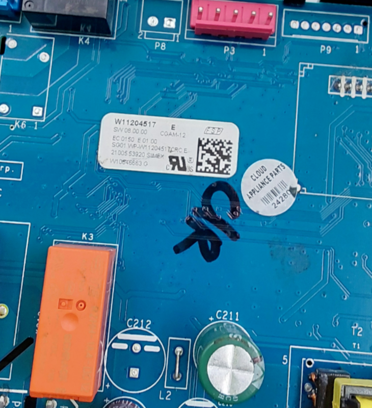 Genuine Whirlpool Oven Control Board W11204517 Same Day Ship & *60 Days Warranty