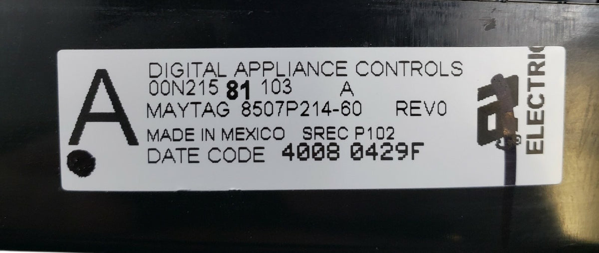 Whirlpool OEM Oven Control Board 8507P214-60 *Same Day Ship & 60 Days Warranty**