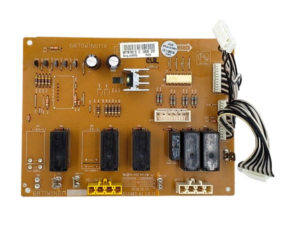 Genuine LG Range Control Board 6871W1N011D Same Day Shipping & 60 Days Warranty*
