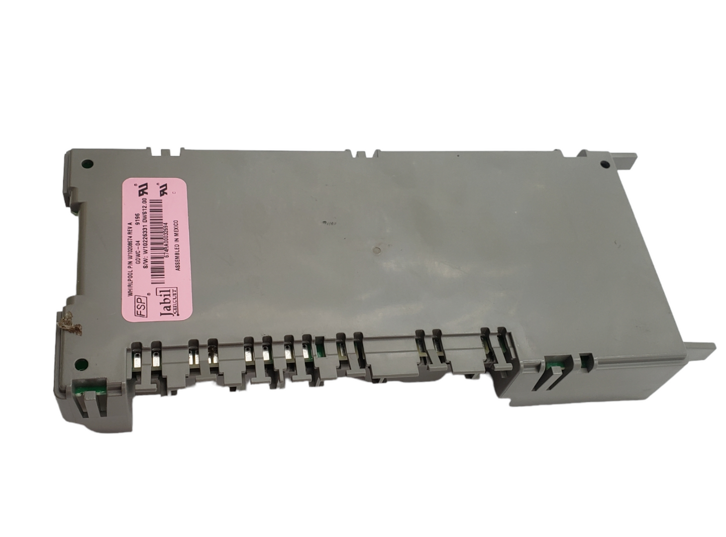 Genuine Whirlpool Dishwasher Control W10208674 *Same Day Ship & 60 Days Warranty