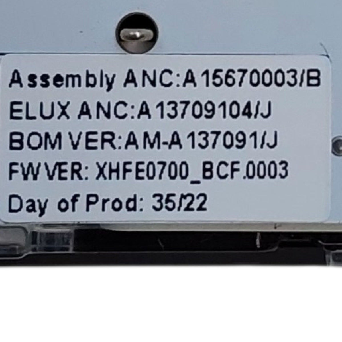 Frigidaire Genuine User Interface A13709104 Same Day Shipping & 60 Days Warranty
