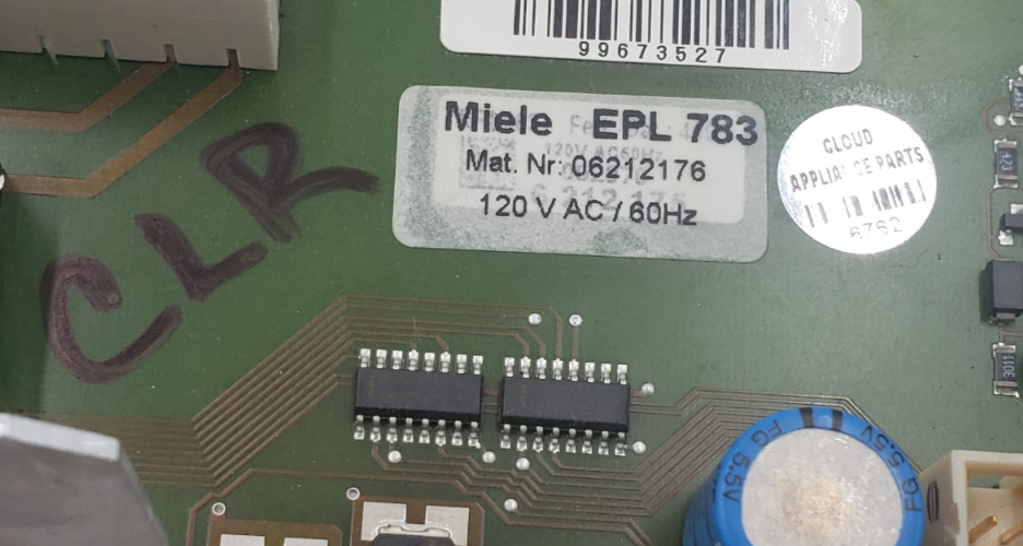 Genuine Miele Oven Control Board 06212176 Same Day Shipping & *60 Days Warranty*