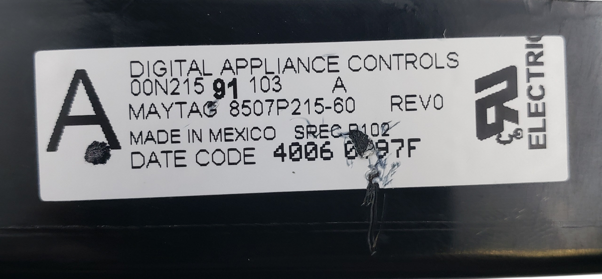 Whirlpool OEM Range Control Board 8507P215-60 *Same Day Ship & 60 Days Warranty*