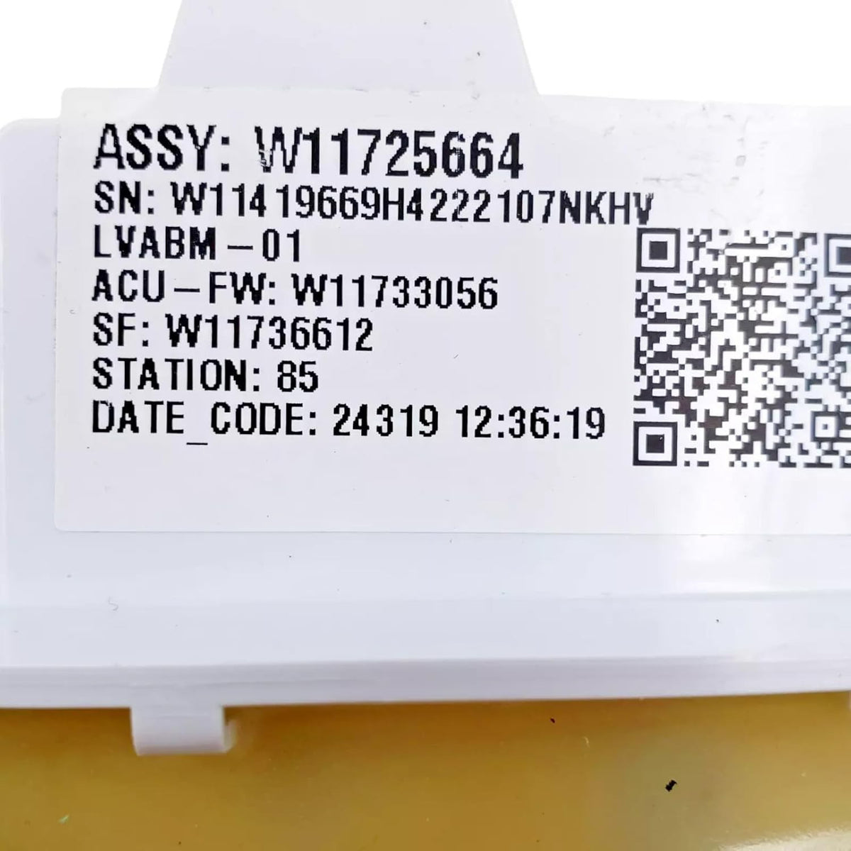 Whirlpool OEM Washer Control Board W11725664 **Same Day Ship & 60 Days Warranty*