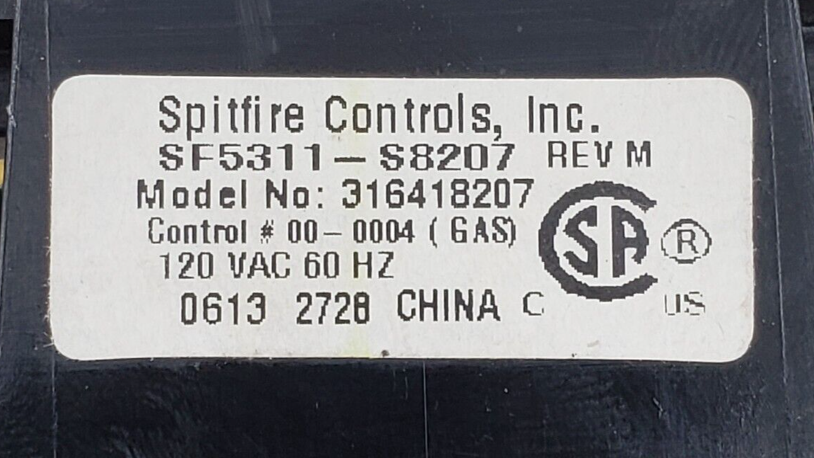 Genuine Frigidaire Range Control 316418207 Same Day Shipping & 60 Days Warranty.
