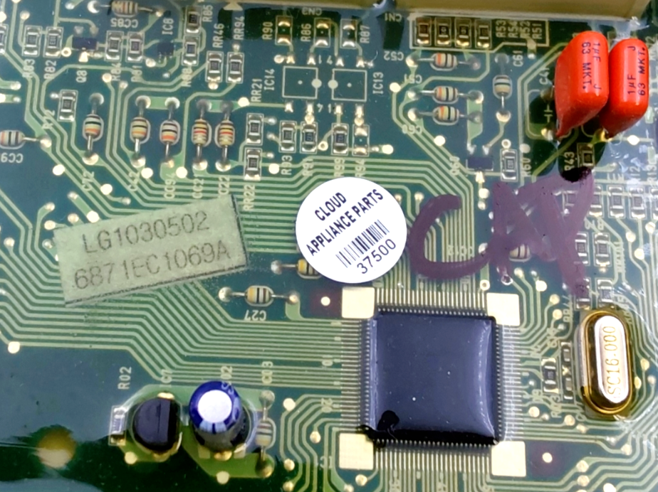 Genuine LG Dryer Control Board 6871EC1069A Same Day Shipping & 60 Days Warranty*