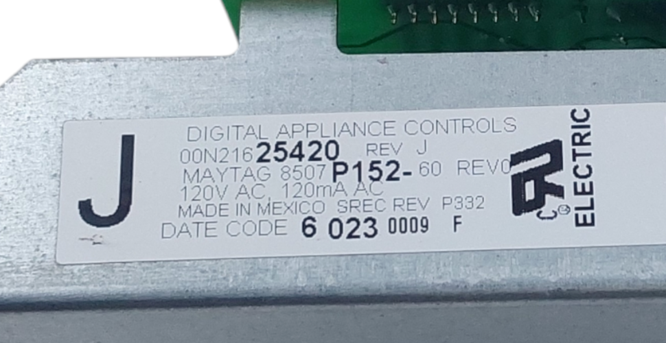 Genuine Maytag Oven Control Board 8507P152-60 Same Day Ship & 60 Days Warranty**
