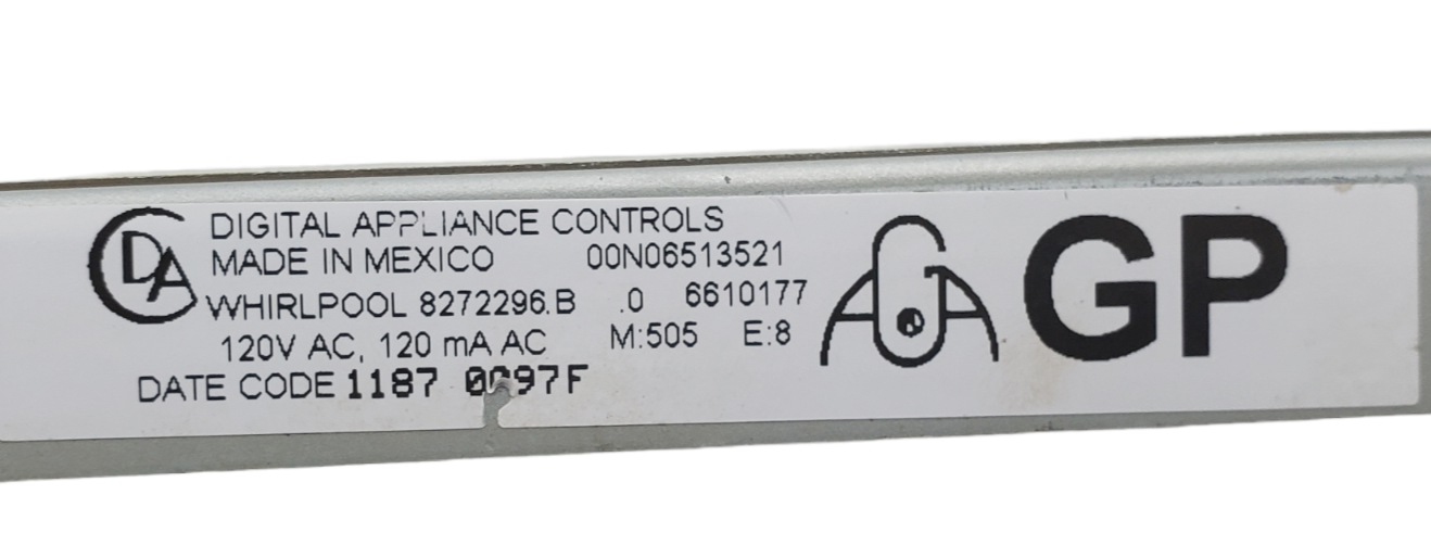 Genuine Whirlpool Oven Control Board 8272296 **Same Day Ship & 60 Days Warranty*