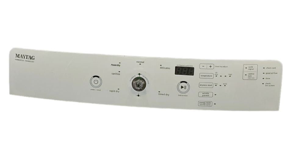 Genuine Maytag Dryer Control Panel W10873480 Same Day Ship & **60 Days Warranty*