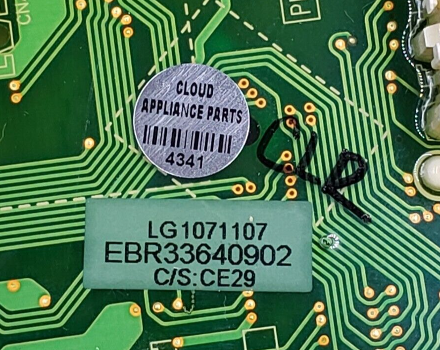 Genuine LG Dryer Control Board EBR33640902 Same Day Shipping & 60 Days Warranty*