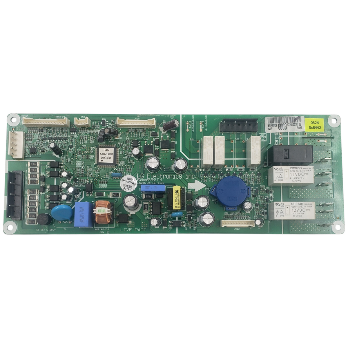 LG Genuine Range Control Board EBR89296003 Same Day Shipping & 60 Days Warranty*