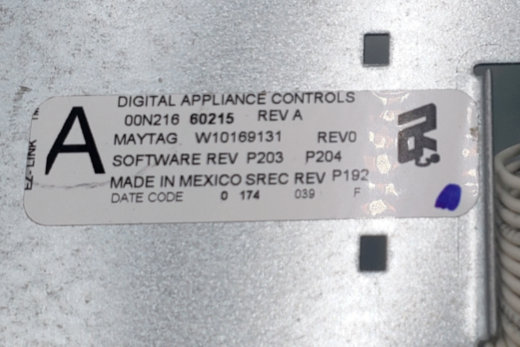 Genuine Whirlpool Oven Control Board W10169131 Same Day Ship & 60 Days Warranty*