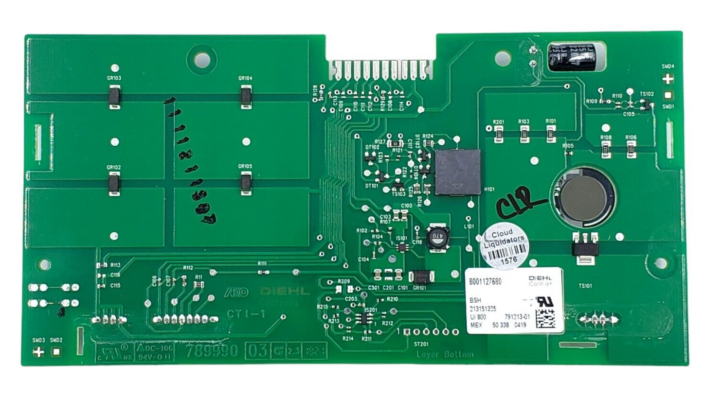 Genuine Bosch Range Display Module 8001127680 *Same Day Ship & 60 Days Warranty*