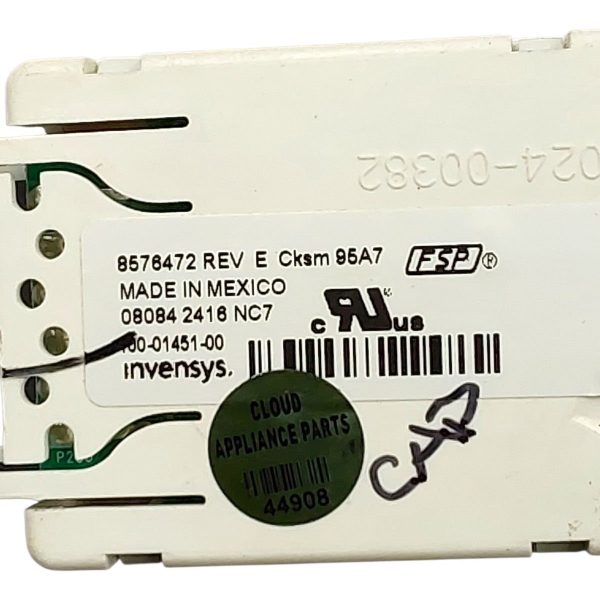 Whirlpool Genuine Washer Control Board 8576472 Same Day Ship & 60 Days Warranty*