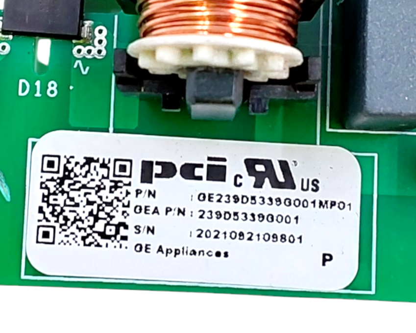 Genuine GE Fridge Control Board 239D5339G001 Same Day Shipping &60 Days Warranty