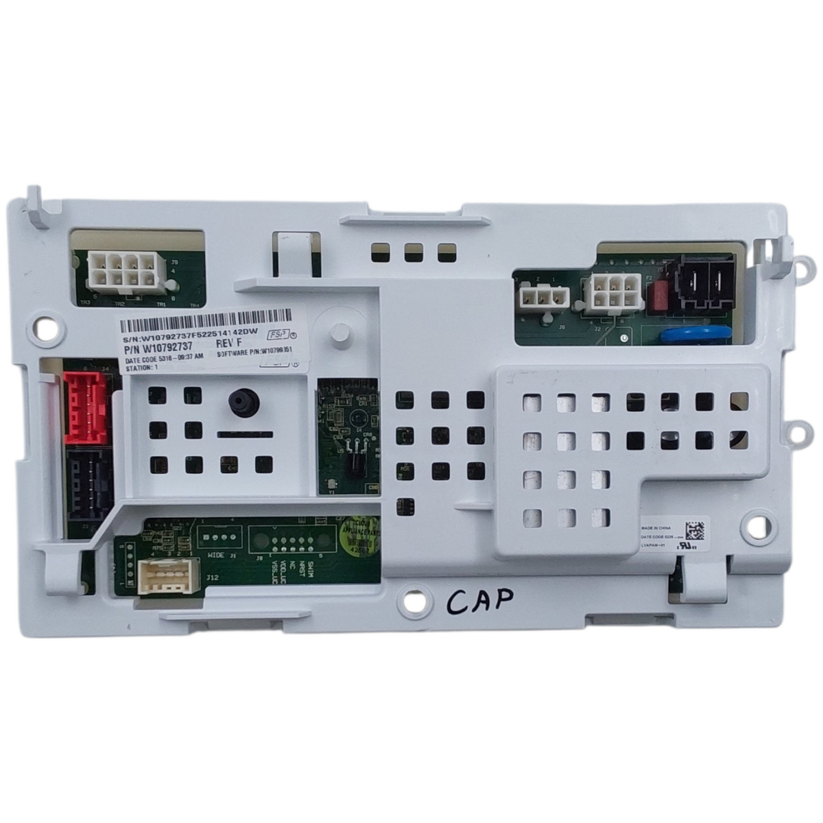 Whirlpool Genuine Washer Control Board W10792737 Same Day Ship &60 Days Warranty