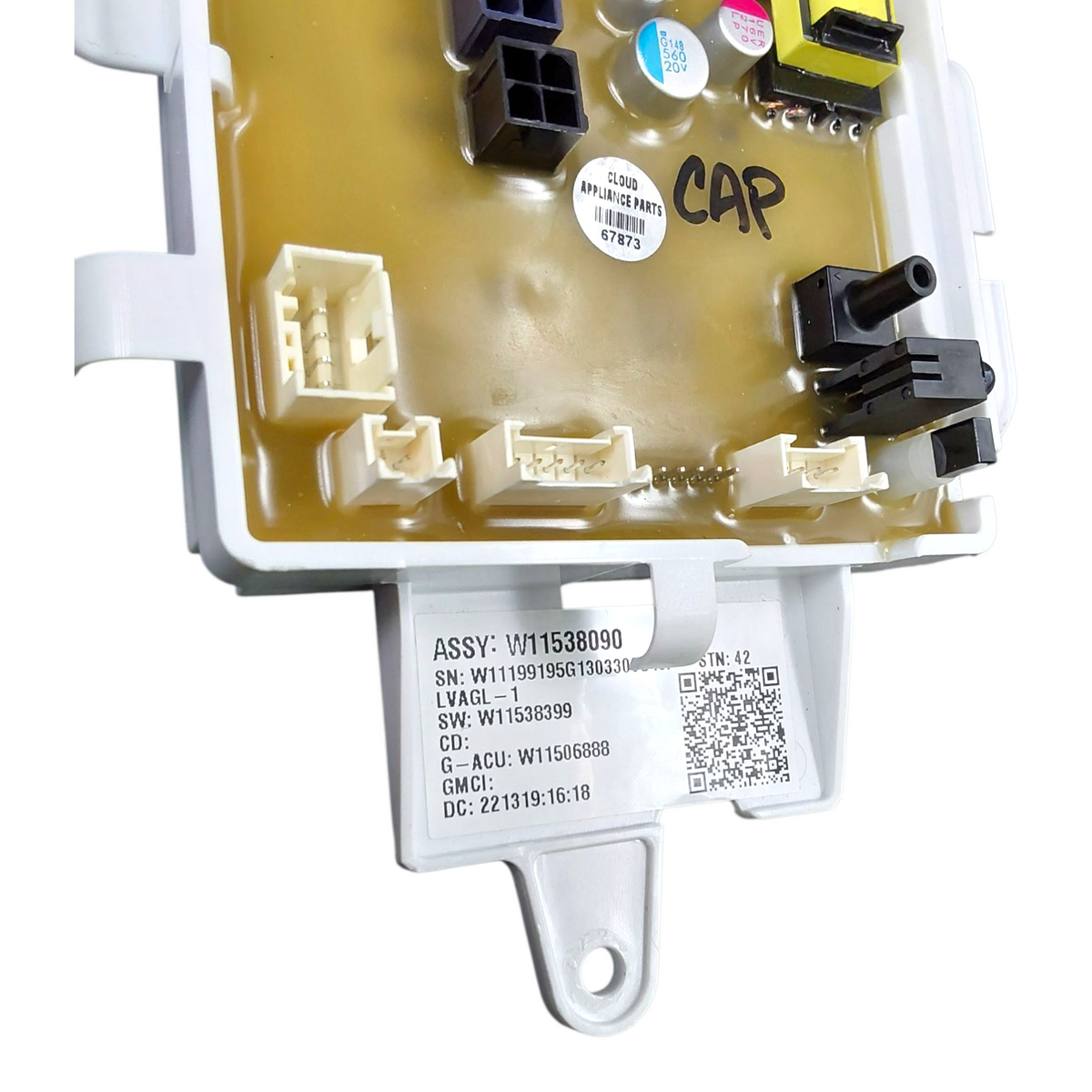 Whirlpool OEM Washer Control Board W11538090 **Same Day Ship & 60 Days Warranty*