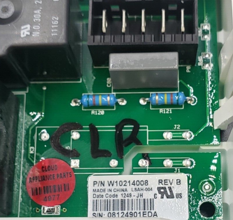Genuine Whirlpool Dryer Control Board W10214008 Same Day Ship & 60 Days Warranty