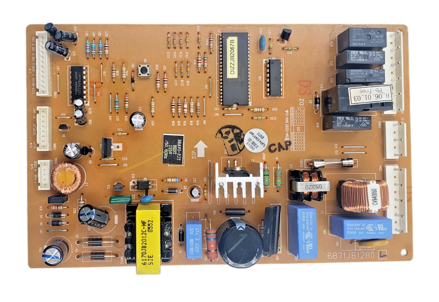 OEM LG Refrigerator Control Board 6871JB1280L *Same Day Ship & 60 Days Warranty*