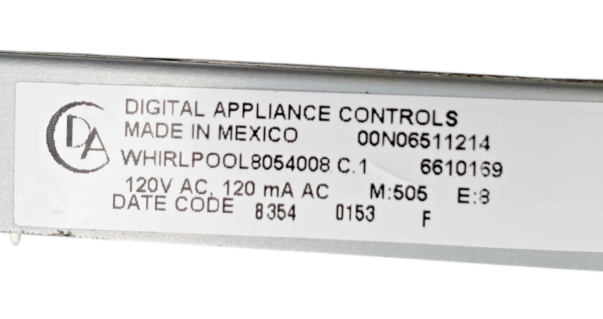 Genuine Whirlpool Oven Control Board 8054008 Same Day Ship & **60 Days Warranty*