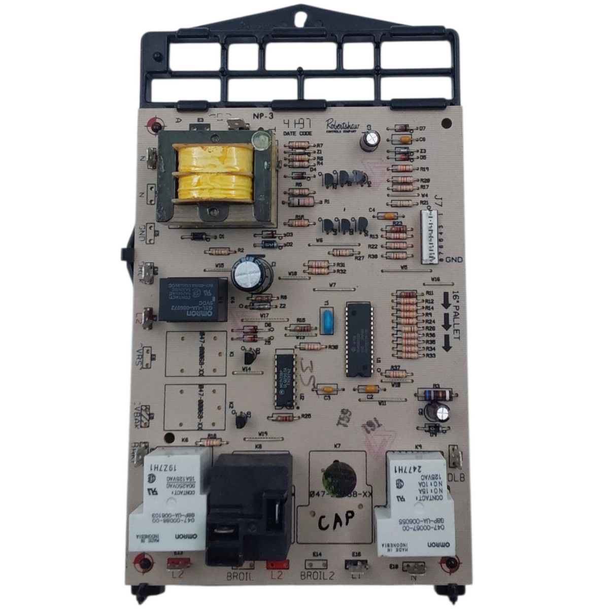 Bosch Genuine Oven Relay Board 100-01046-01 Same Day Shipping & 60 Days Warranty