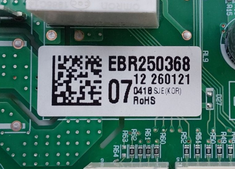LG New Range Control Board EBR25036807 ***Same Day Shipping & 60 Days Warranty**