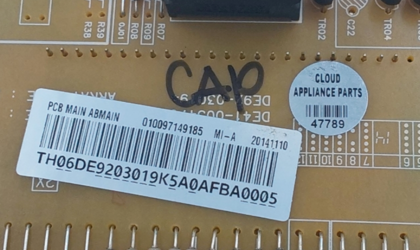 Genuine Samsung Range Control Board DE92-03019K Same Day Ship & 60 Days Warranty