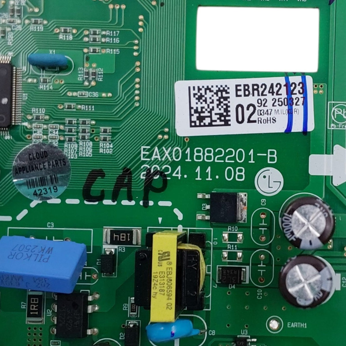 LG Genuine Range Control Board EBR24212302 *Same Day Shipping & 60 Days Warranty