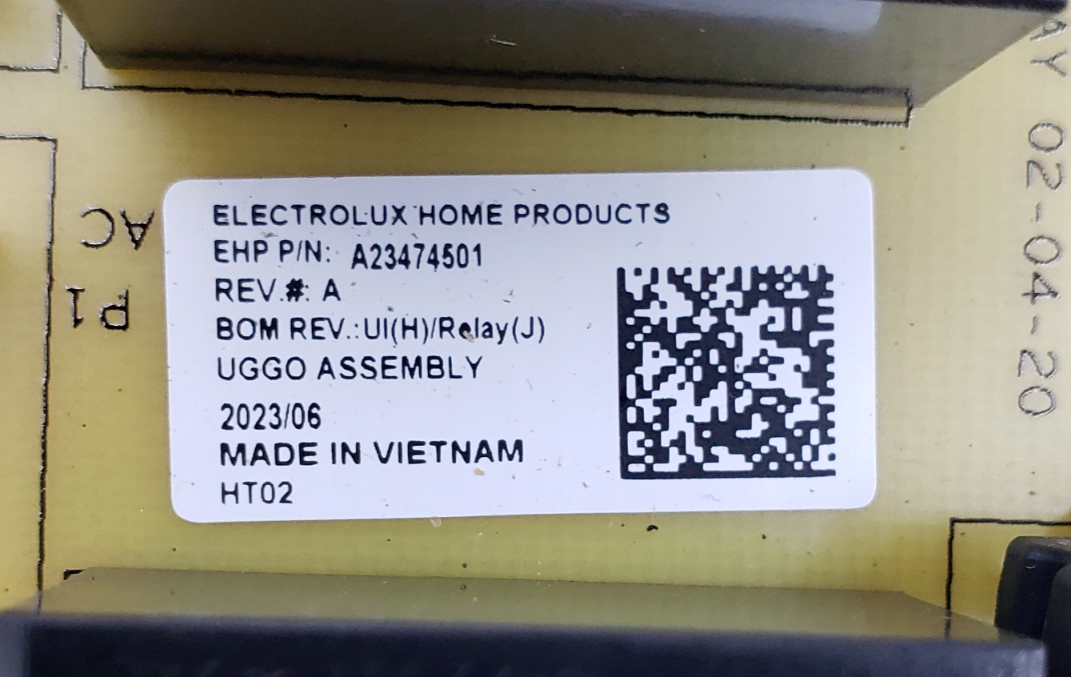 OEM Frigidaire Range Control Board A23474501 *Same Day Ship & 60 Days Warranty**