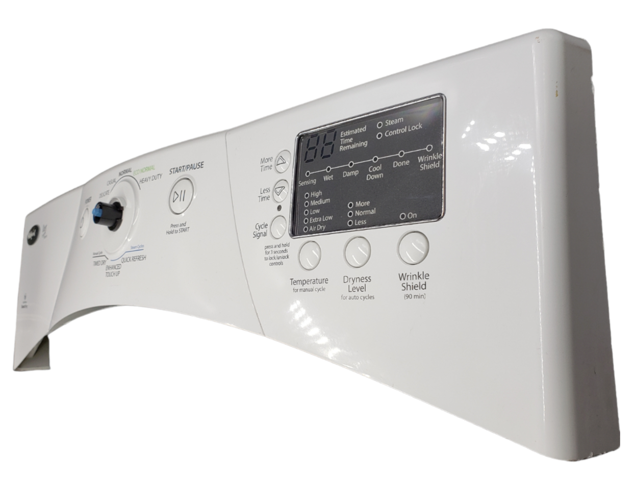 New Whirlpool Dryer Control Panel W10385620 Same Day Shipping & 60 Days Warranty
