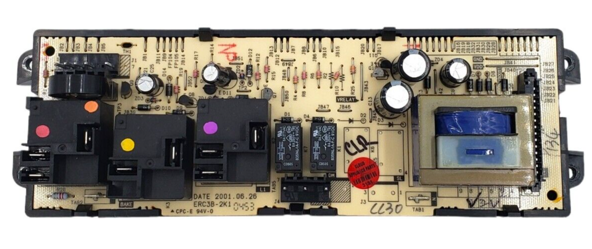 Genuine GE Range Control Board 191D3159P134 Same Day Shipping & 60 Days Warranty