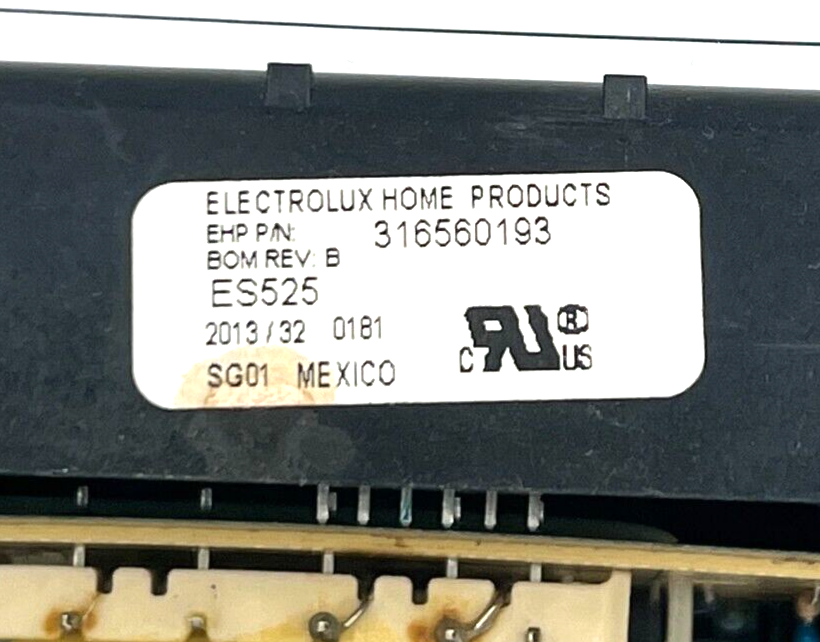 Genuine Whirlpool Range Control Board 316560193 Same Day Ship & 60 Days Warranty